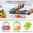 Slicer Gourmet 14 em 1 – Fatiador, Cortador e Ralador