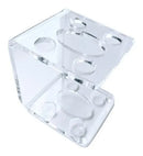 Porta escova e pasta de dente - Suporte Organizador de banheiro em acrílico