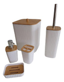 Kit Banheiro Luxo  – Estilo Moderno com Bambu Natural