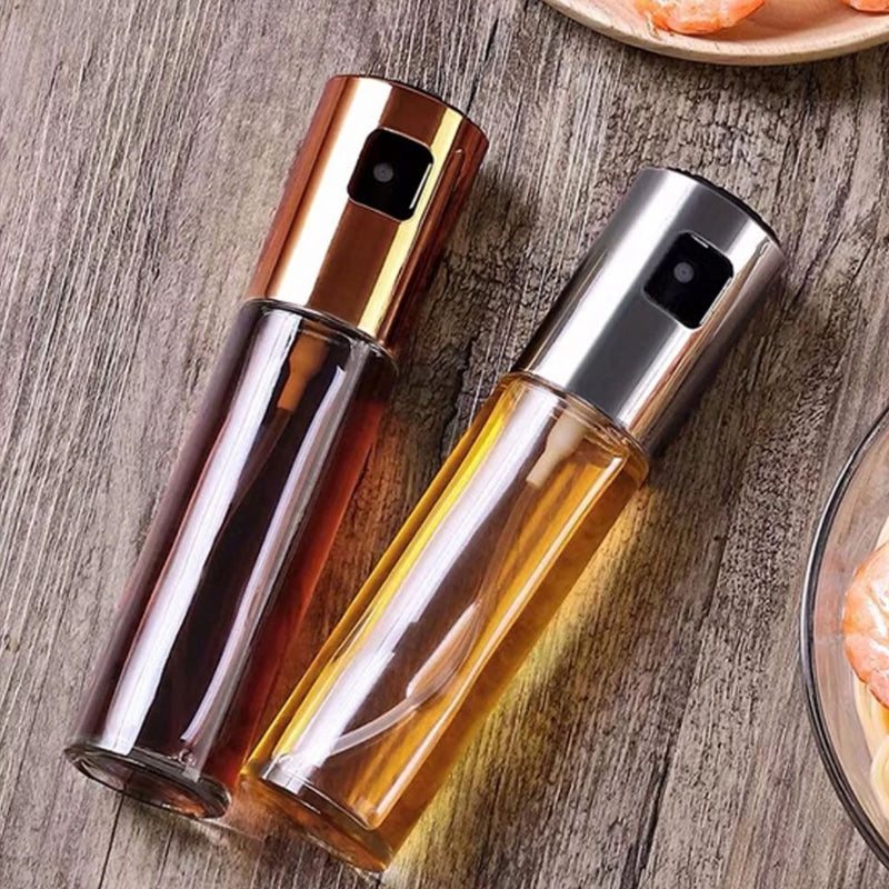 Spray Dispenser de Azeite 100ml em Vidro – Praticidade e Elegância