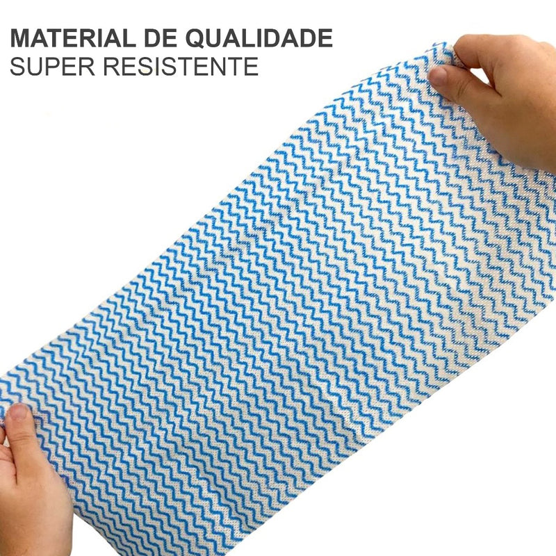 Kit Rolo Multiuso Perfex – 100 Panos Reutilizáveis