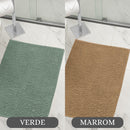 Tapete de Banheiro Antiderrapante Bolinha Macarrão Várias Cores