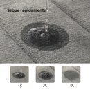 Tapete De Banheiro Soft Macio Secagem Rápida 60x40cm
