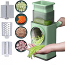 Cortador e Ralador 3 em 1 – Sistema Giratório Prático e Rápido