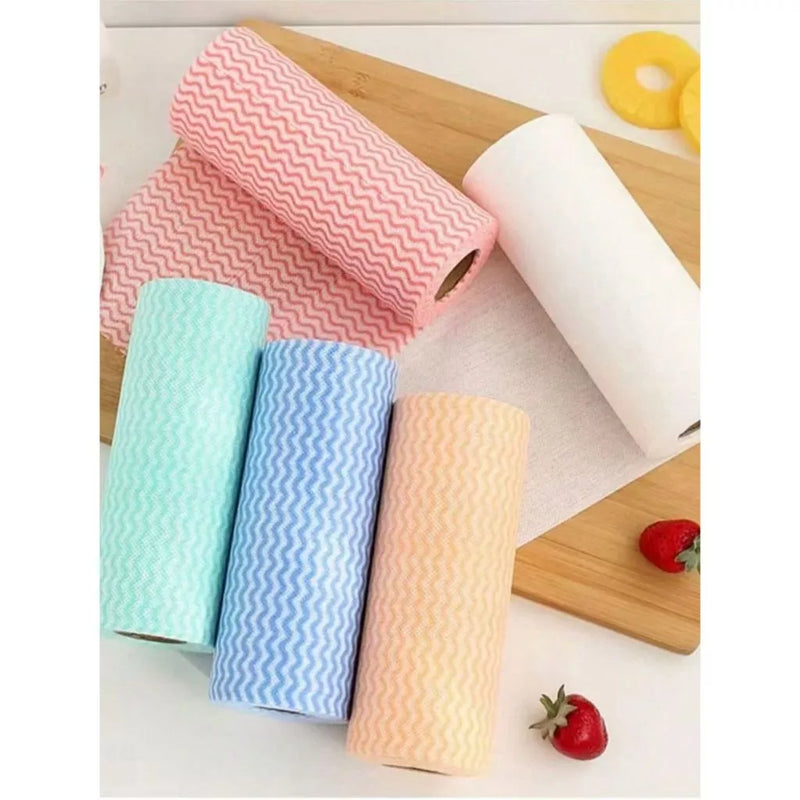 Kit Rolo Multiuso Perfex – 100 Panos Reutilizáveis