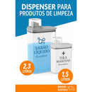 Dispenser Hermético para Lavanderia &nbsp;Organização, Estilo e Praticidade.