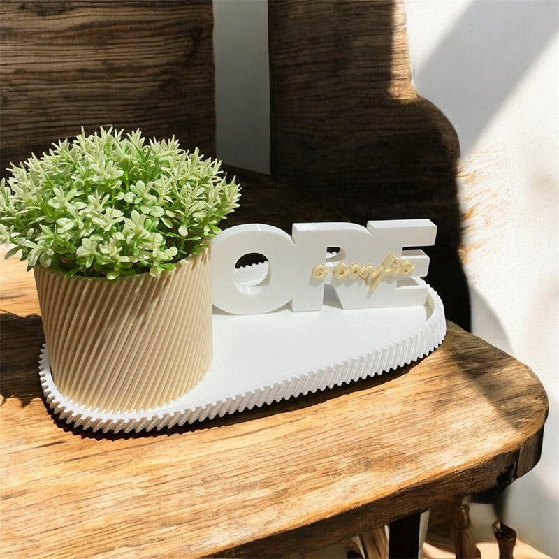 Kit Decorativo “Ore e Confie” – Fé, Estilo e Modernidade