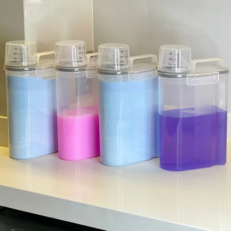 Dispenser Hermético para Lavanderia &nbsp;Organização, Estilo e Praticidade.