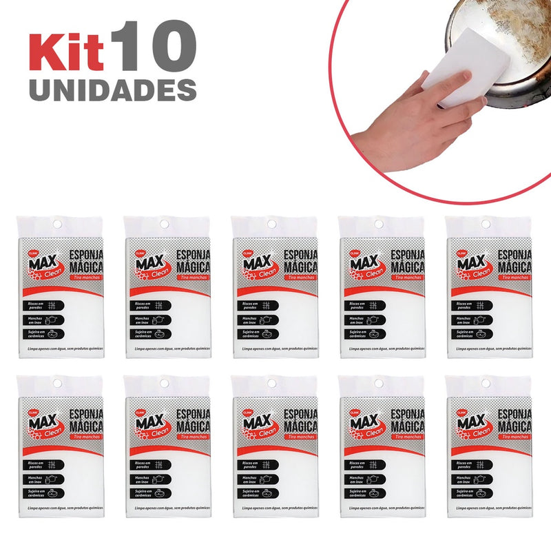 Esponja Mágica poder Extra para Remover Manchas Fácil.
